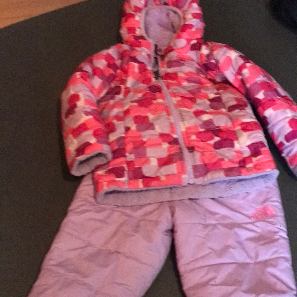 North Face snowsuit